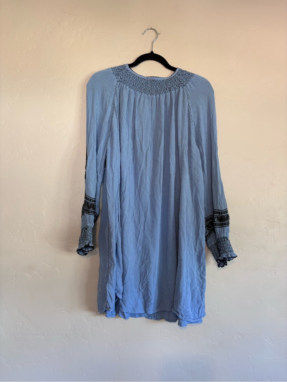 FREE PEOPLE NEW WIND WILLOW MINI DRESS size large - Picture 4 of 7